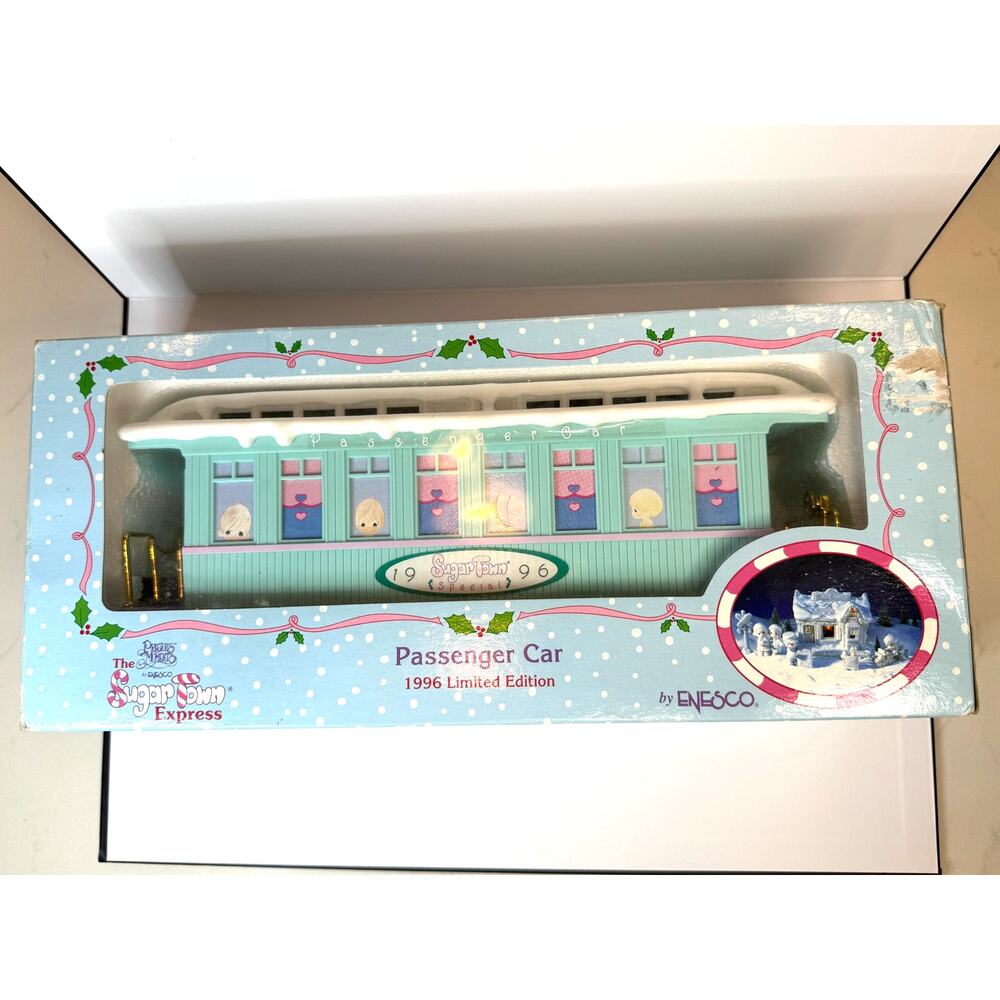 1996 Enesco Limited Edition Precious Moments Sugar Town Express Passenger Car